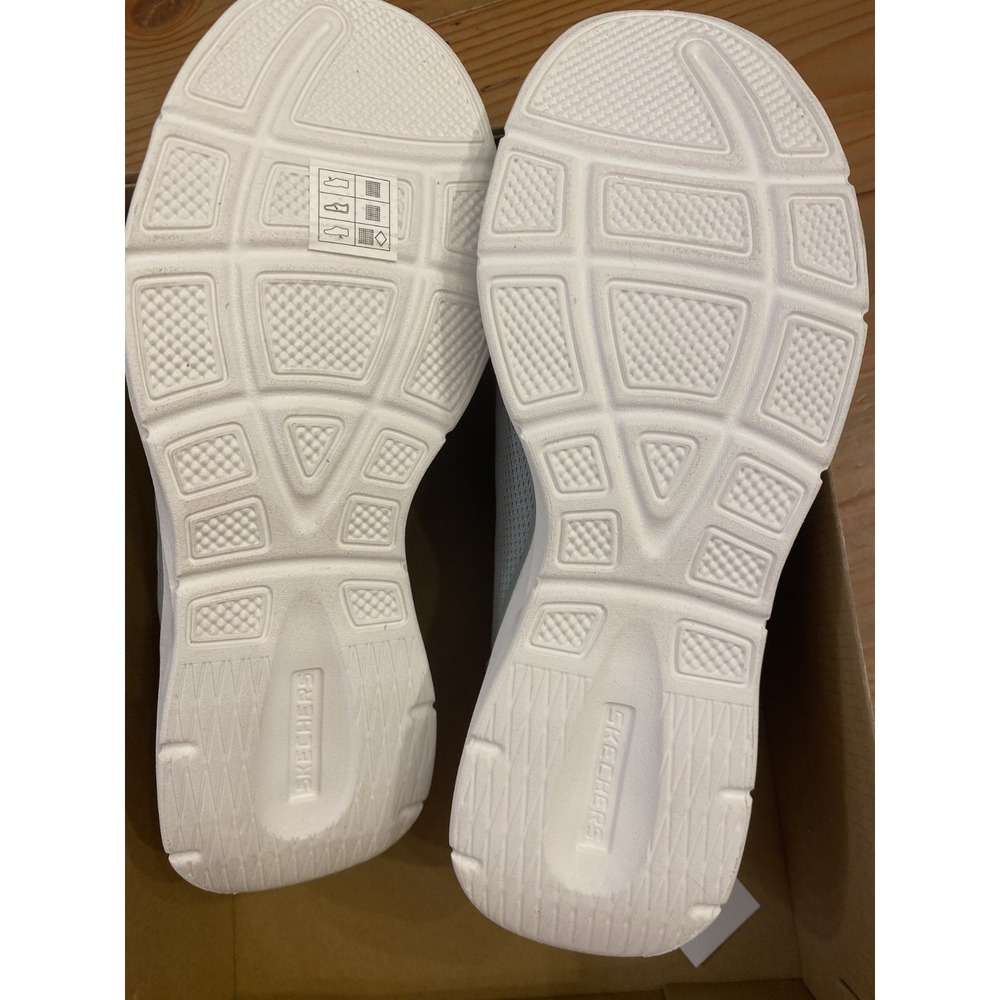 Skechers NIB Swift Fit Sz 6.5 Hands Free Grey Blue Glide-Lite 2.0 Slip On Shoes - Picture 5 of 5